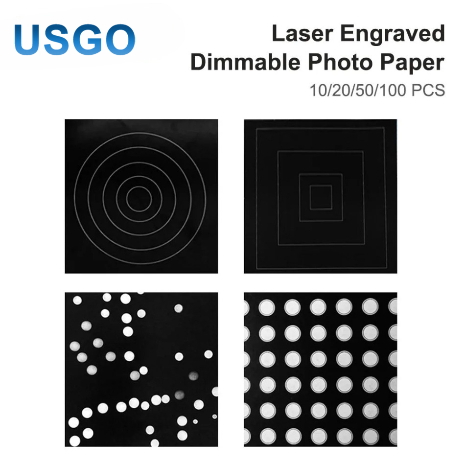 Photography Close Up - Laser Spot Diameter Adjust Test Photographic