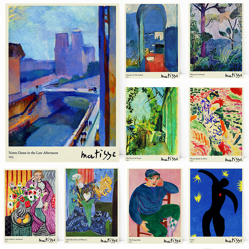 Photography Job - French Fauvism Painter Henri Matisse Works