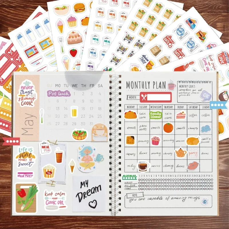 Photography Of The Year - Food Planning Stickers Stationery Decoration Stickers