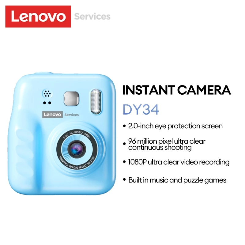 Photography Product - Lenovo Color Printing Camera Kids Instant
