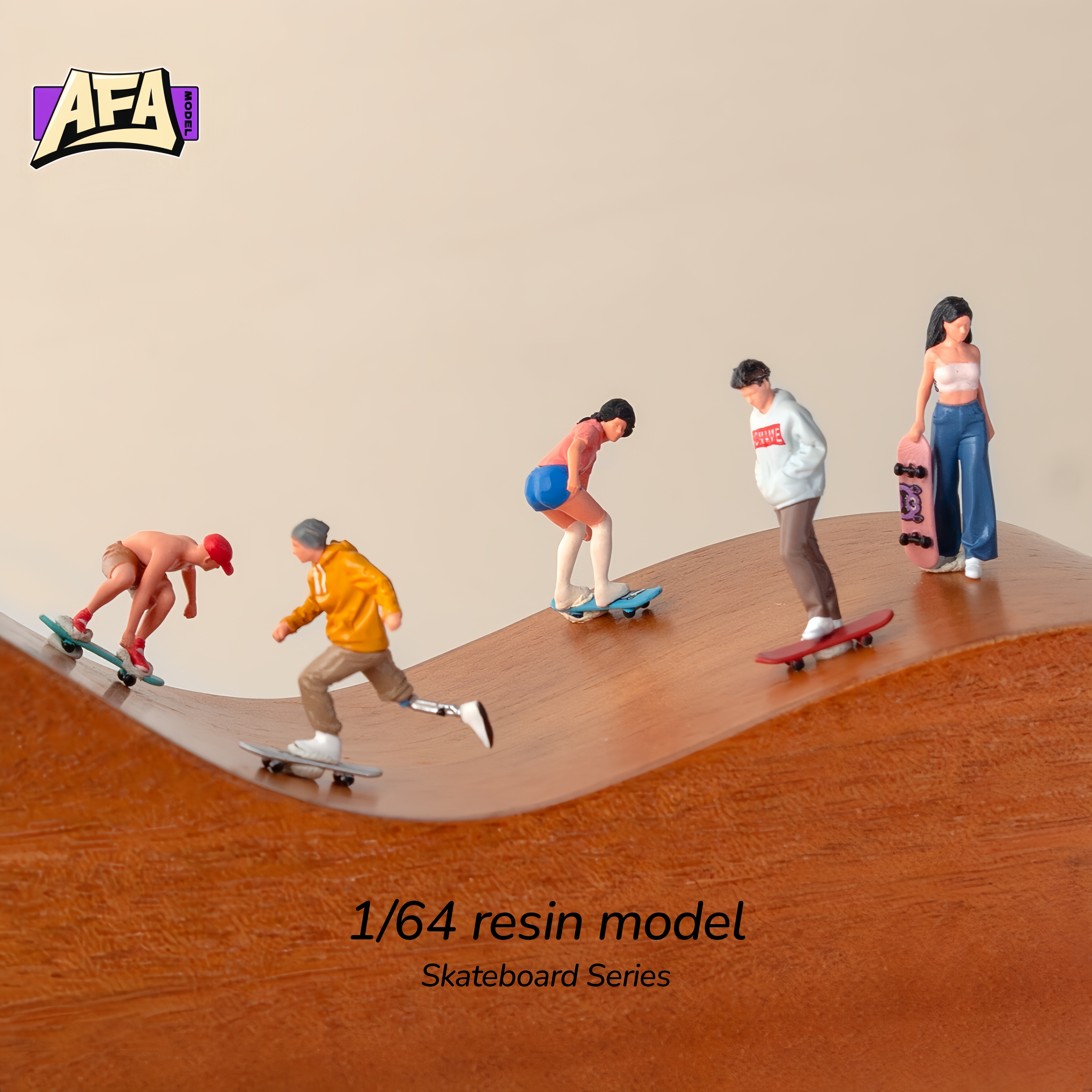 Photography Product - 1 64 resin diorama skate Miniature