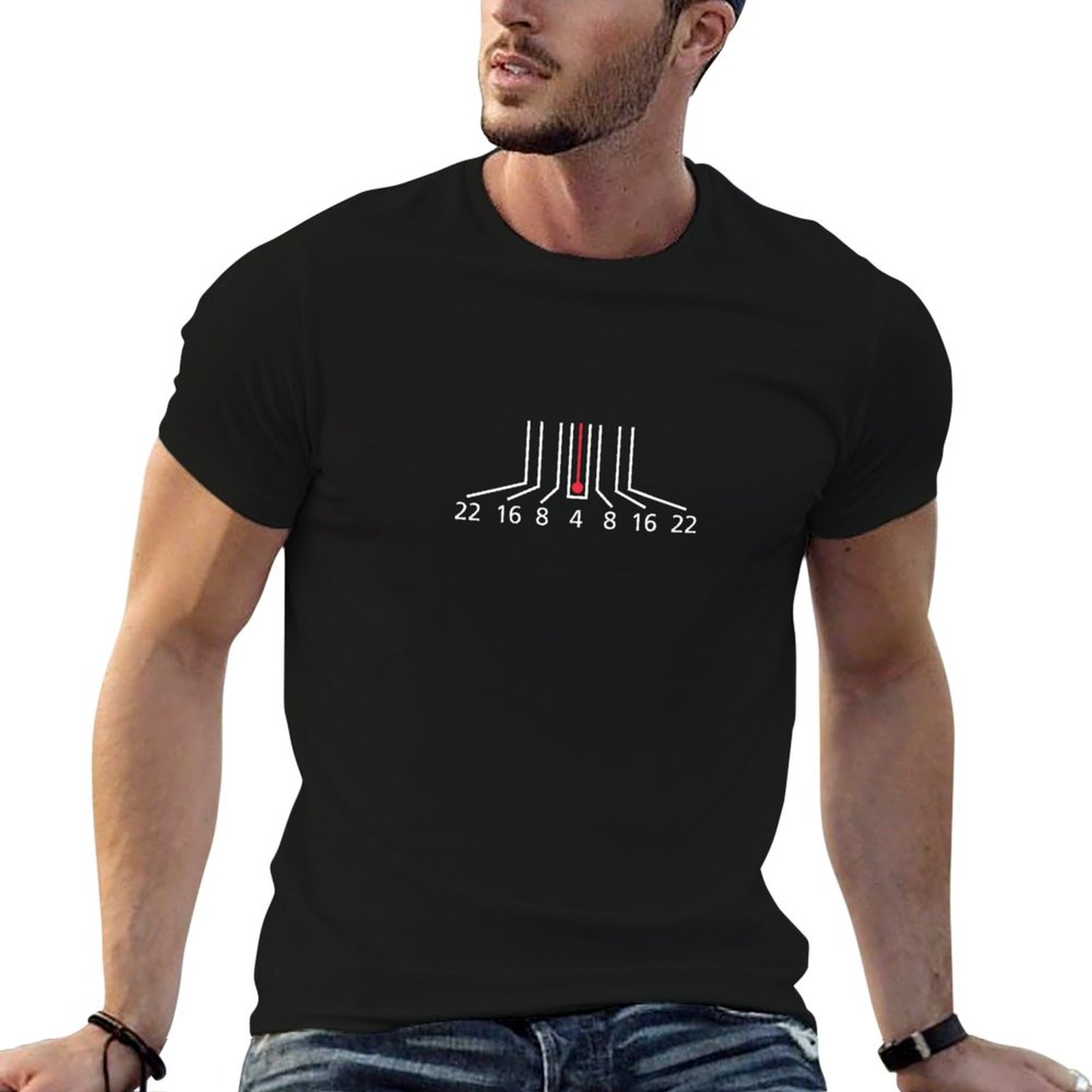 Photography Depth Of Field - Depth of Field Photography T-Shirt man