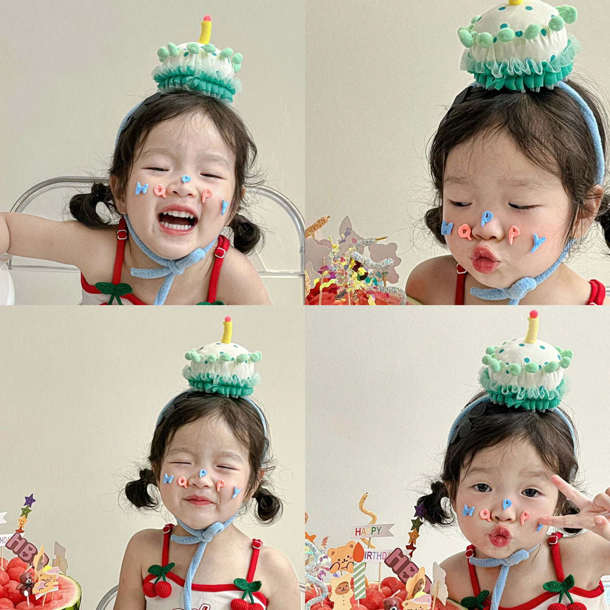 Photography Of The Year - Birthday Atmosphere Props Decorations Cake Topper