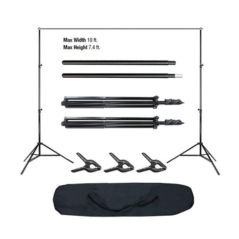 Backdrop Stand Kit - Background Support Stand Photo Backdrop Crossbar