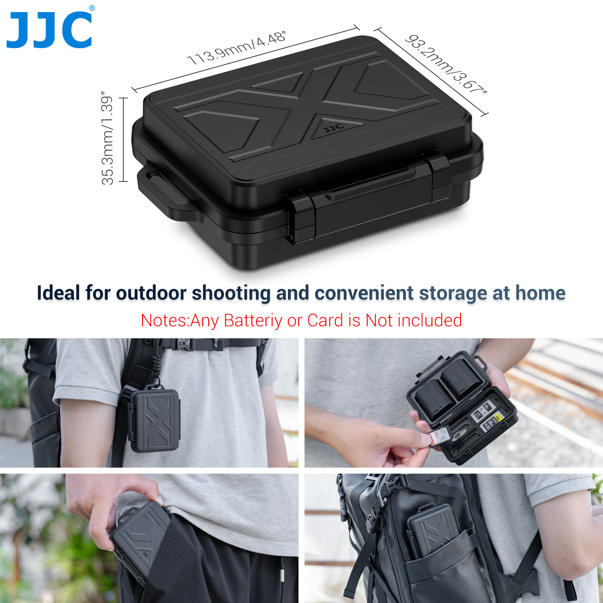 JJC Camera Battery Memory Card - مراجعة Camera Battery Grip وسعره