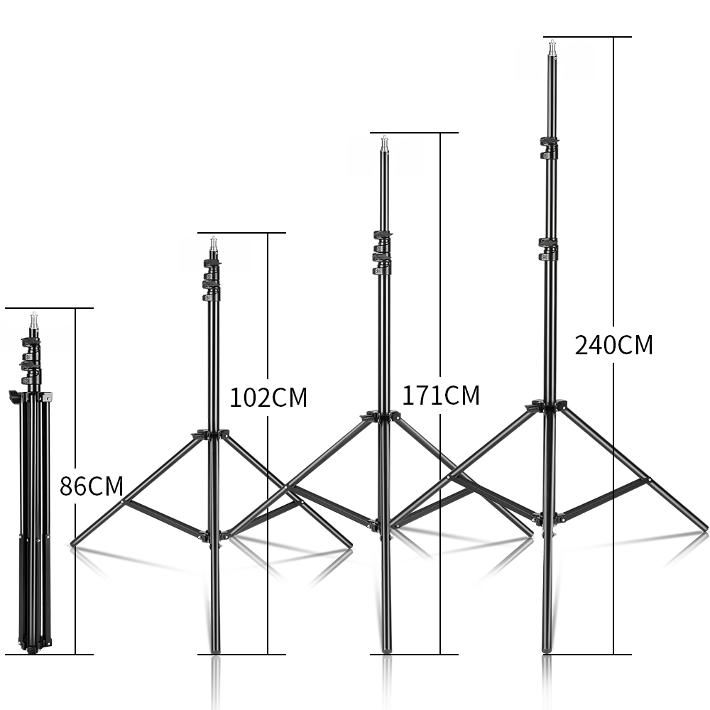 240CM/7.9FT 1/4 Screw Photogra - مراجعة Photography Umbrella Lighting Kit وسعره