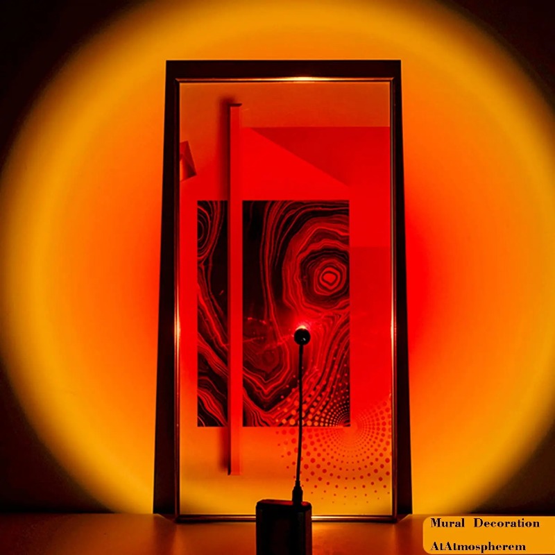 USB Sunset Projection Lamp Rai - مراجعة Photography Coffee وسعره