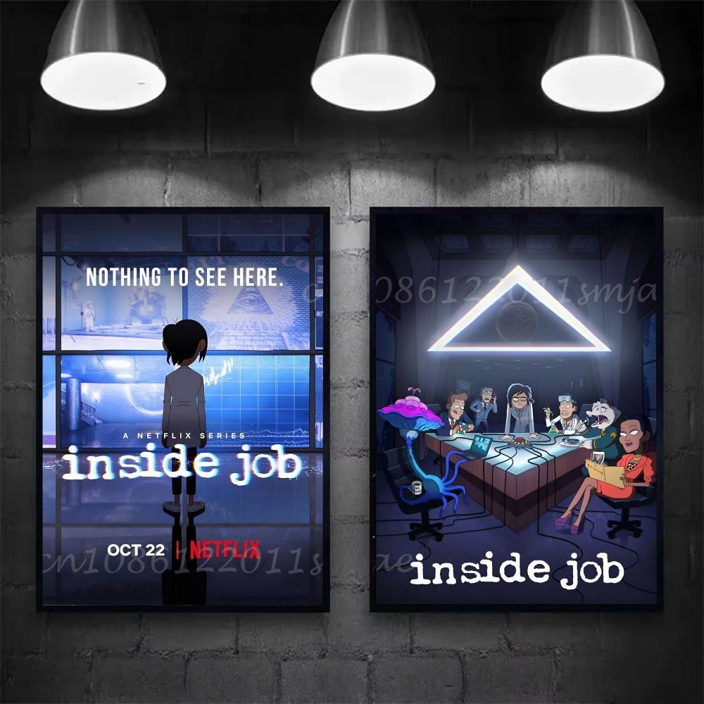 Inside Job Classic Anime Poste - مراجعة Photography Job وسعره