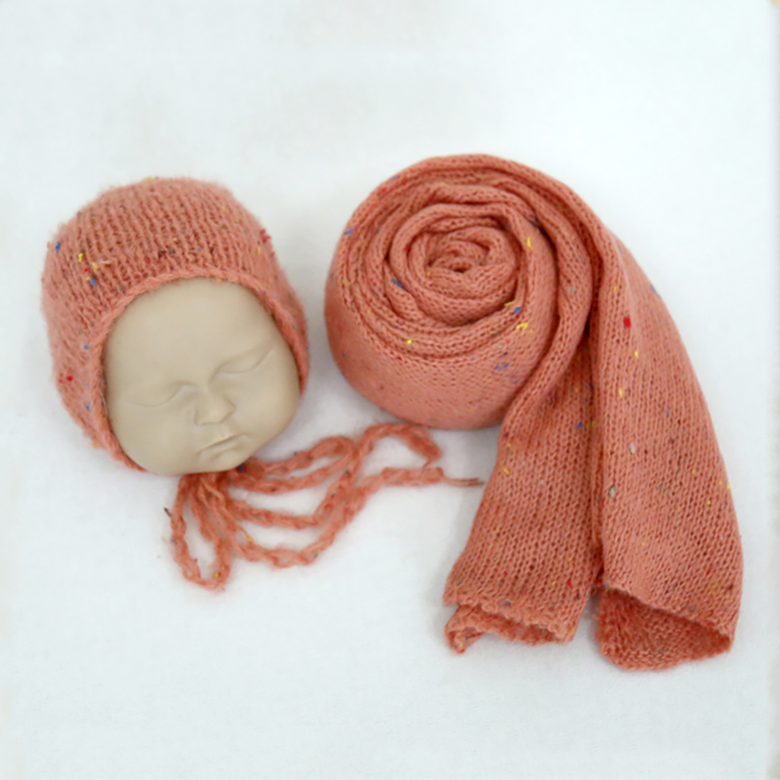 Newborn Knitted Mohair Wrap An - مراجعة Photography Newborn وسعره