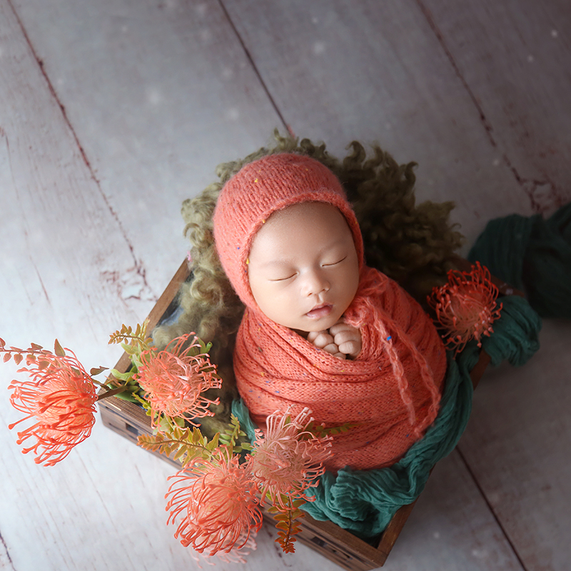 Newborn Knitted Mohair Wrap An - مراجعة Photography Newborn وسعره