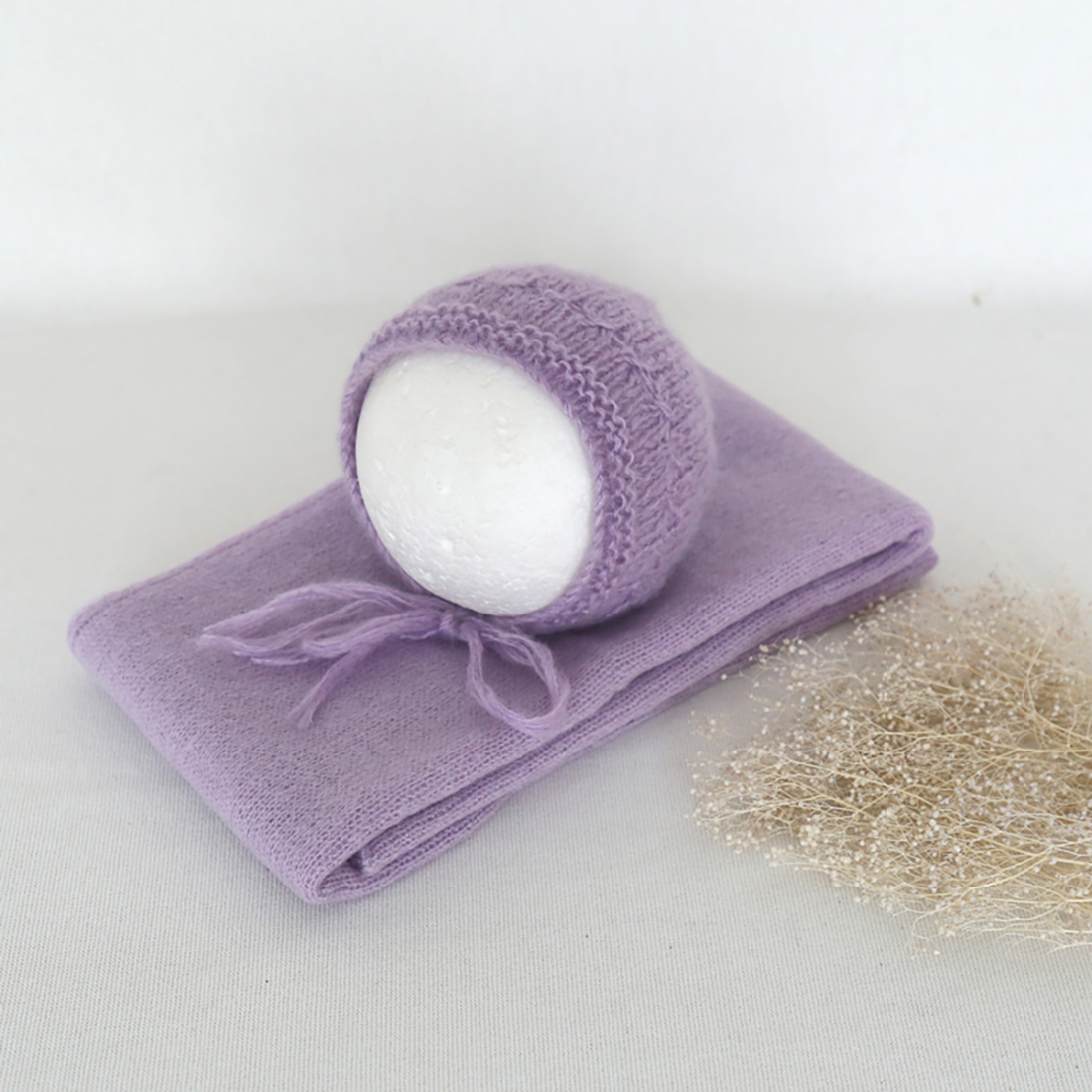 Newborn Knitted Mohair Wrap An - مراجعة Photography Newborn وسعره