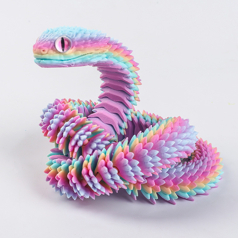2026 New 3D Printed Snake Real - مراجعة Photography Of The Year وسعره