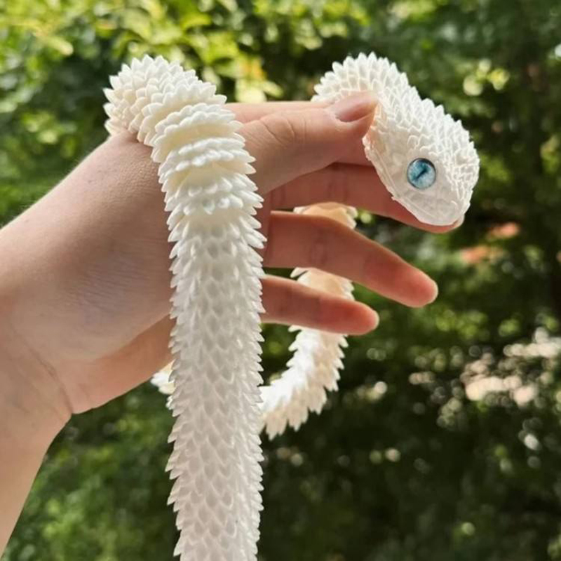2026 New 3D Printed Snake Real - مراجعة Photography Of The Year وسعره