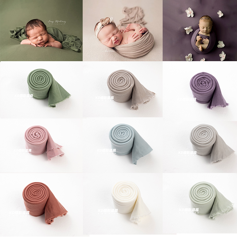 180x30cm Soft Stretch Wrapping - مراجعة Photography Newborn وسعره