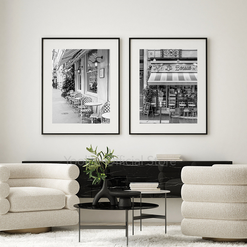 Black and White France Paris O - مراجعة Photography Coffee وسعره