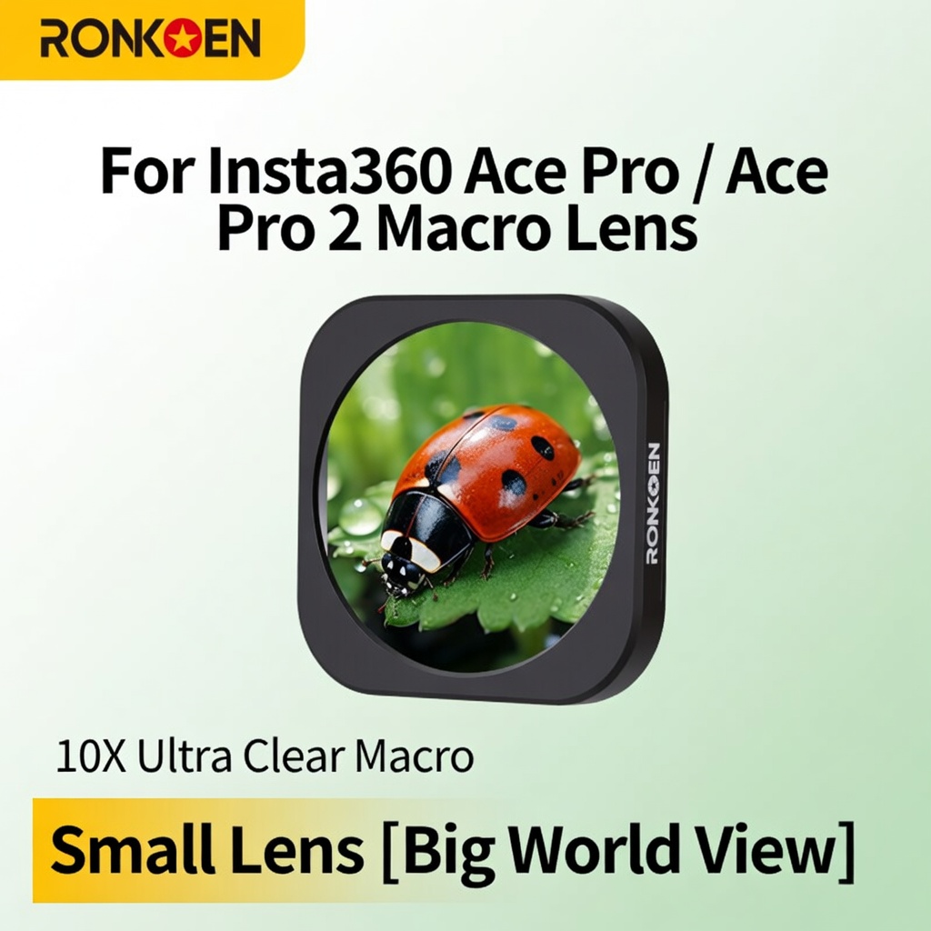 Ronkoen  For Insta360 Ace Pro/ - مراجعة Photography Close Up وسعره