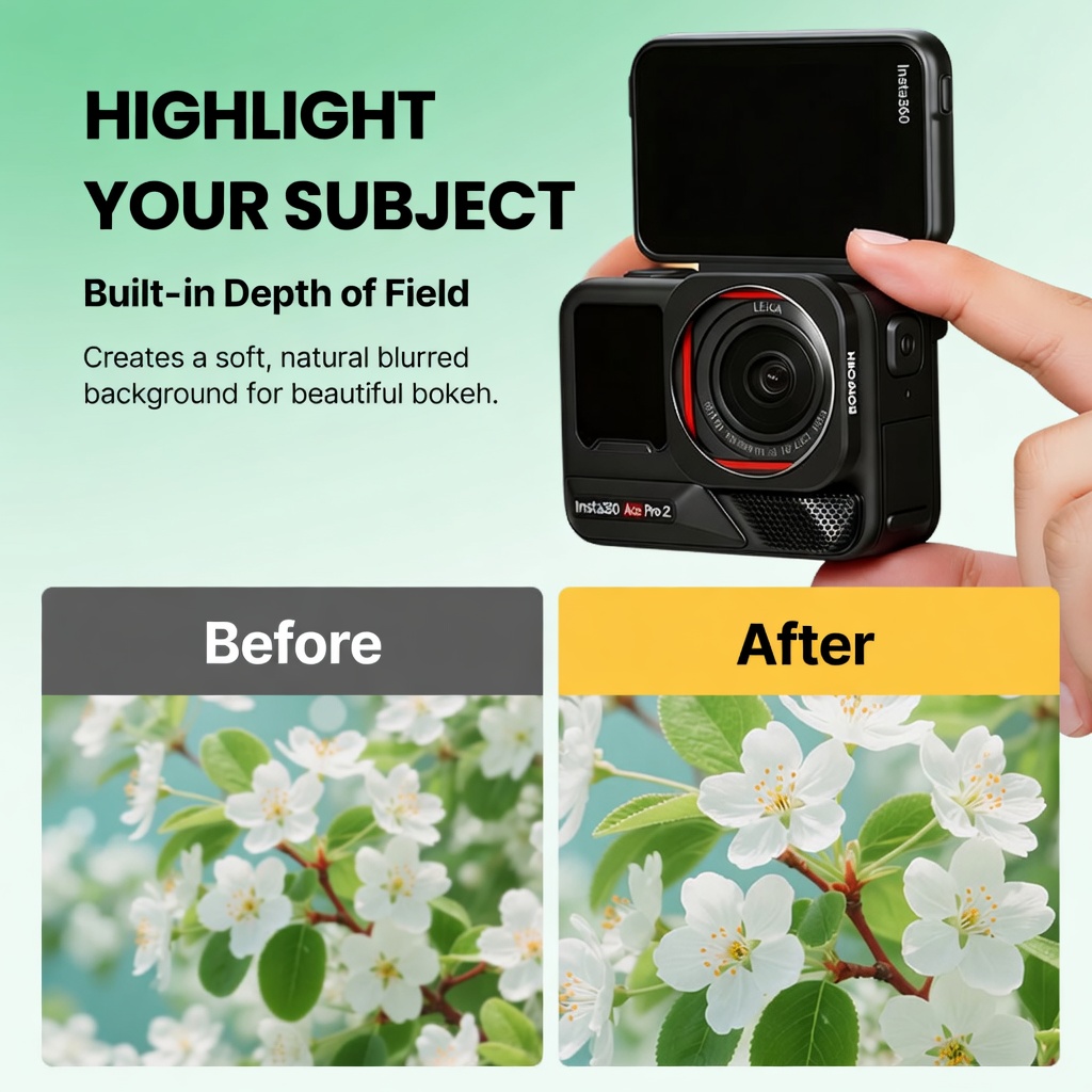 Ronkoen  For Insta360 Ace Pro/ - مراجعة Photography Close Up وسعره