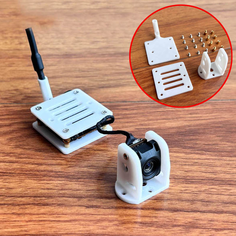 1Set For DJI O4 Air Unit Lite  - مراجعة Camera Battery Grip وسعره