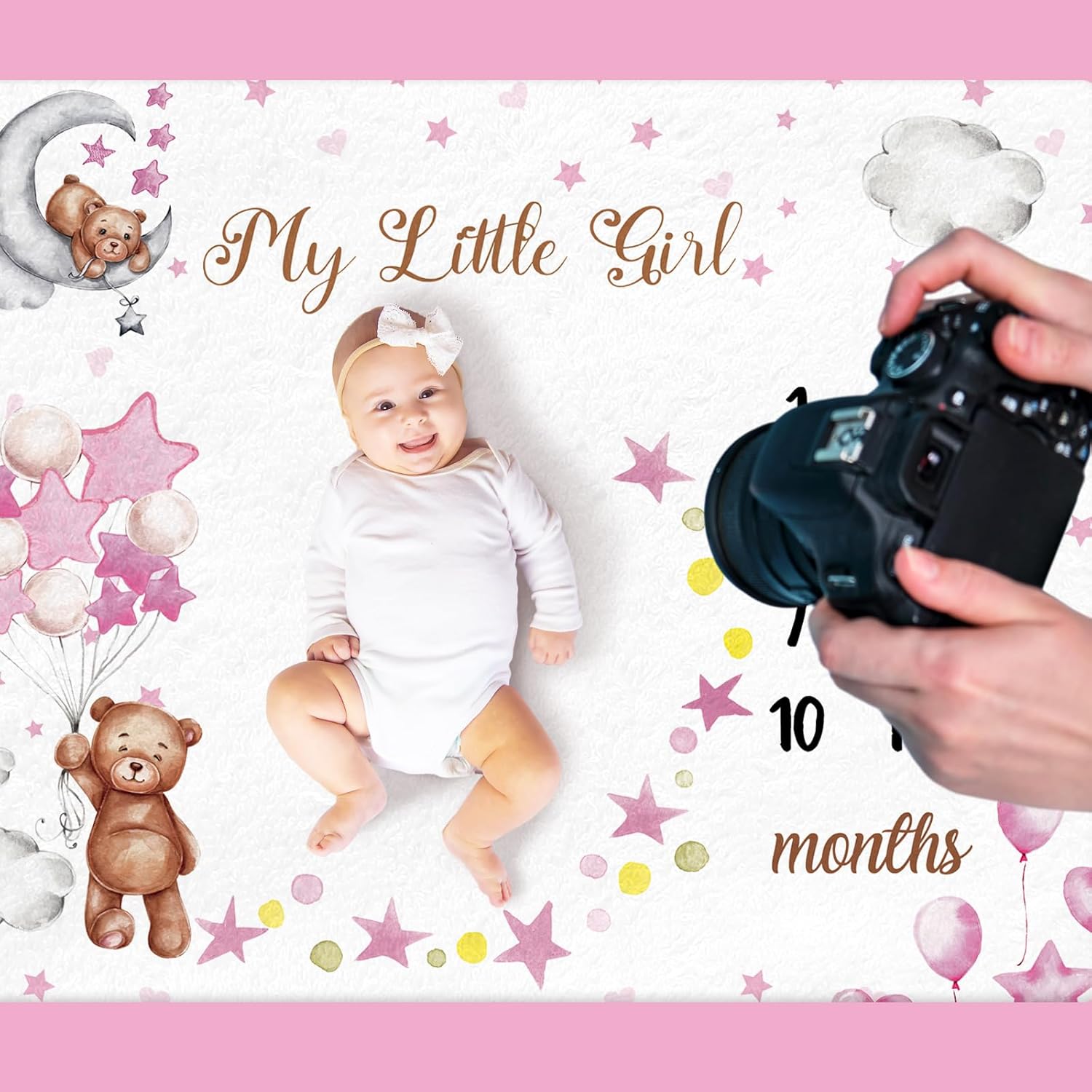 VIKAMA Monthly Baby Growth Mil - مراجعة Photography Newborn وسعره