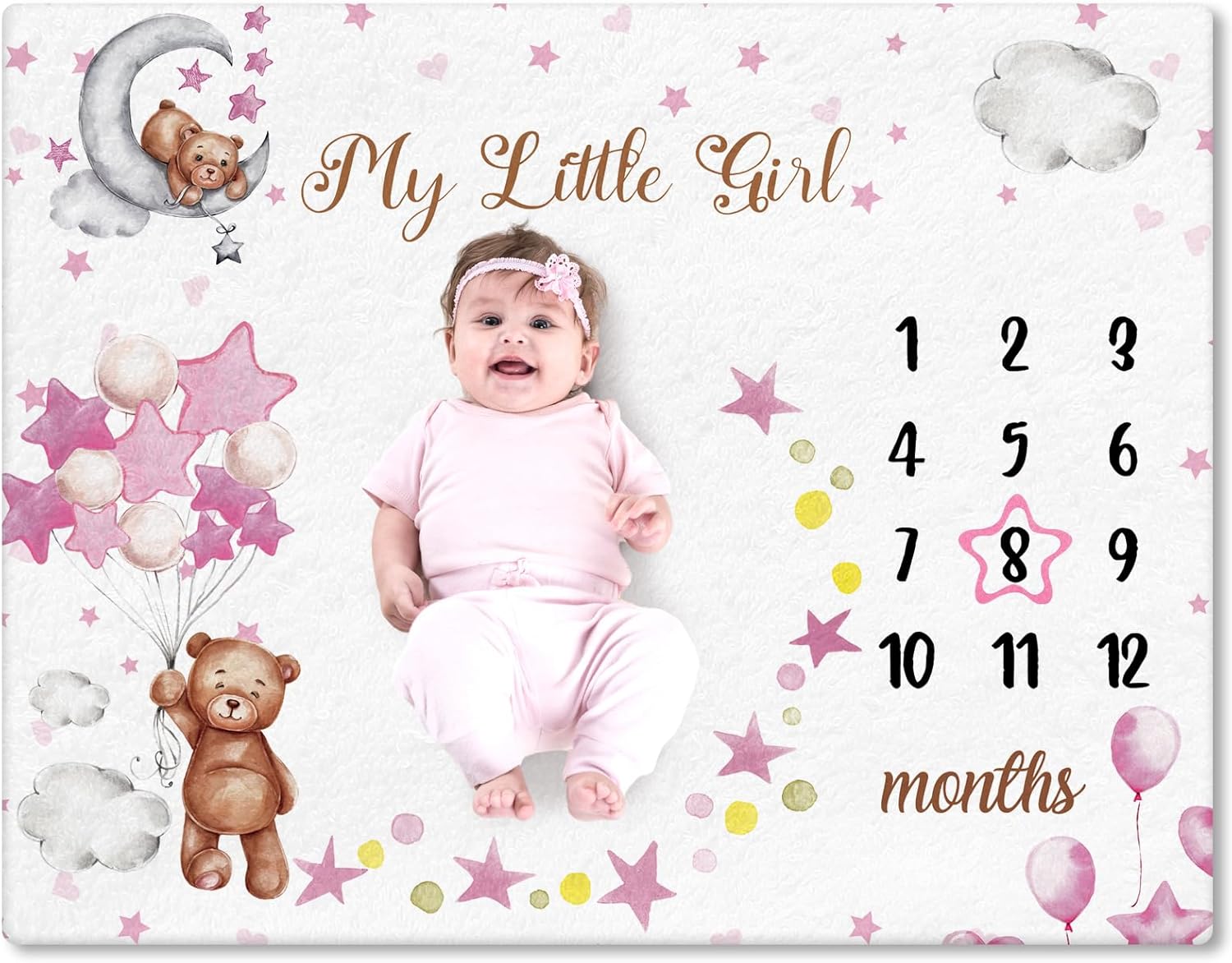 VIKAMA Monthly Baby Growth Mil - مراجعة Photography Newborn وسعره