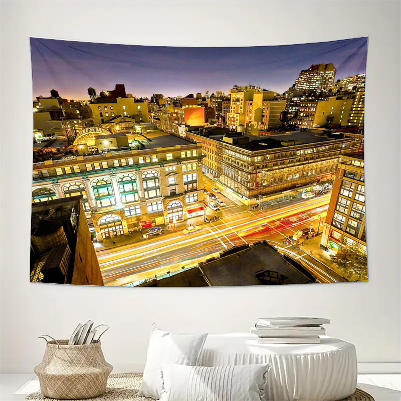 NYC Skyline Tapestry New York  - مراجعة Photography Urban وسعره
