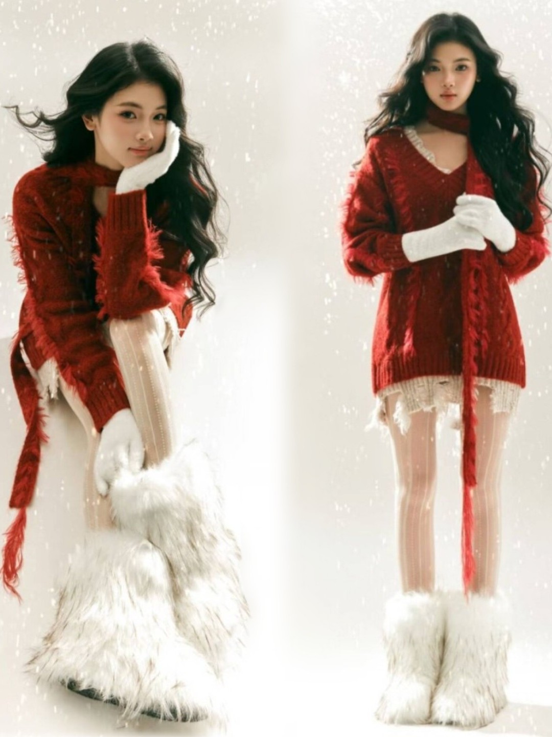 2025 New Red Sweater Art Photo - مراجعة Photography Of The Year وسعره