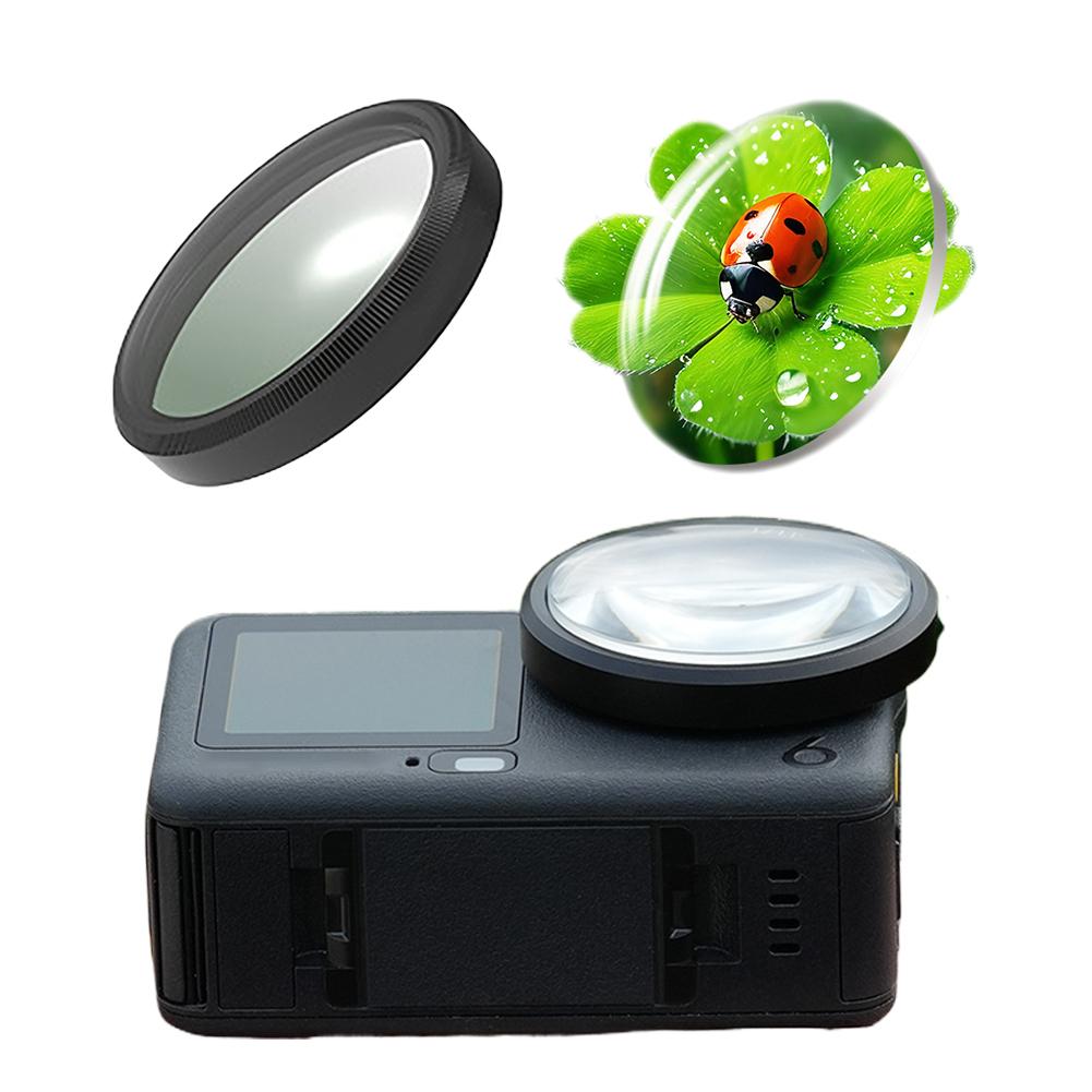 15X Macro Lens For DJI Action  - مراجعة Photography Close Up وسعره