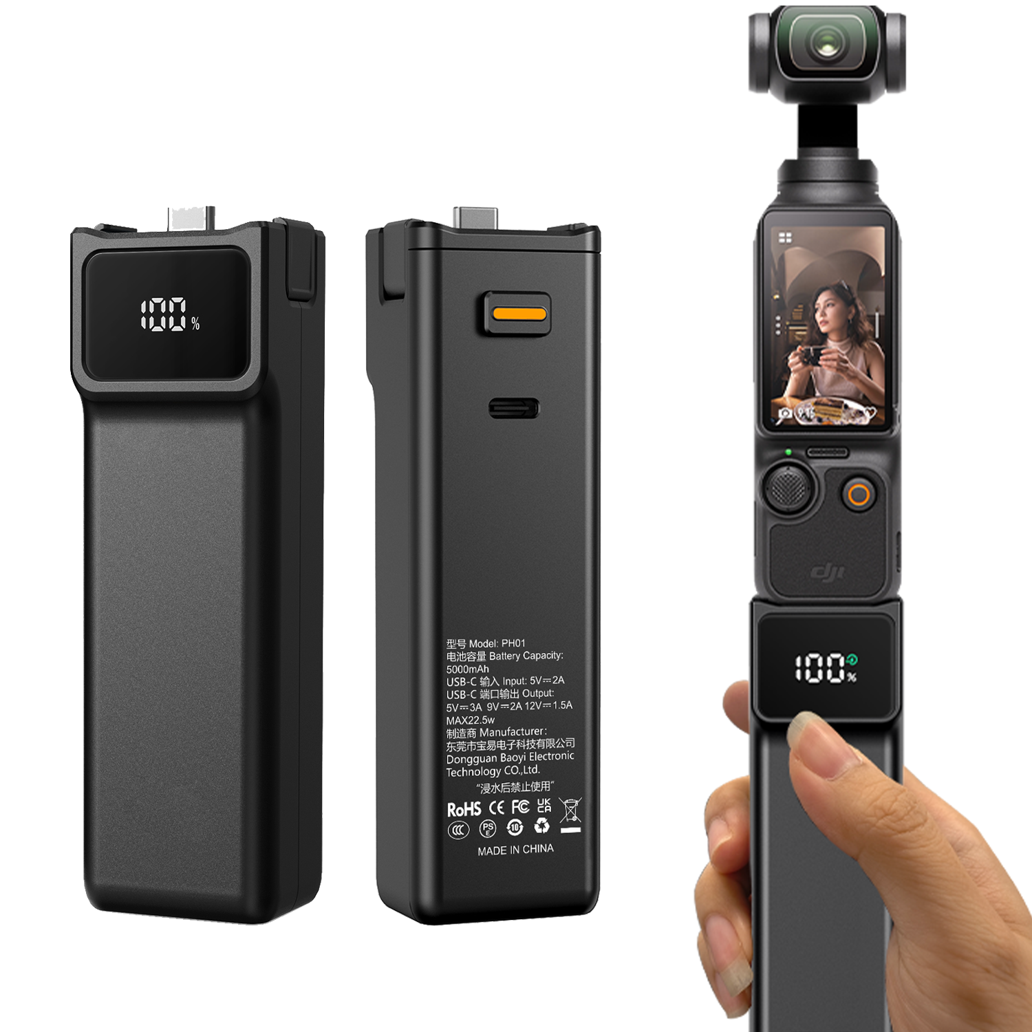 Pocket 4 Portable Battery Hand - مراجعة Camera Battery Grip وسعره