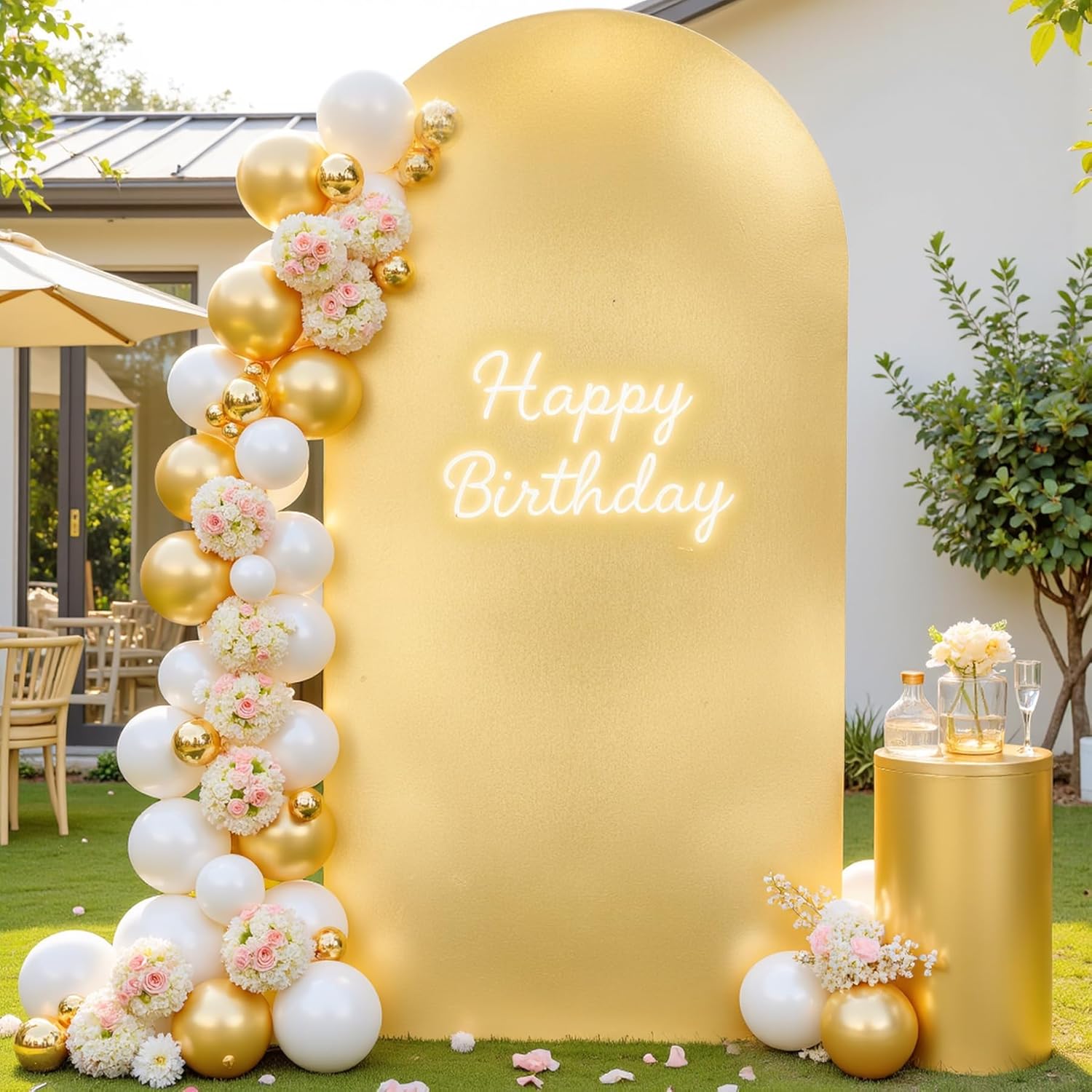 Peach Skin Velvet Wedding Arch - مراجعة Photography Website وسعره