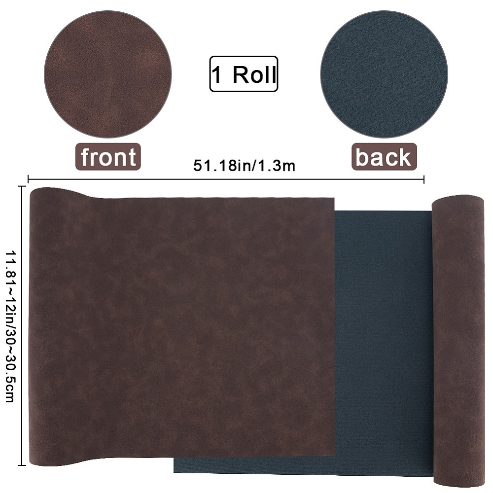 Frosted PU Leather Fabric for  - مراجعة Photography Coffee وسعره