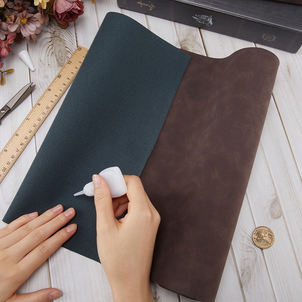 Frosted PU Leather Fabric for  - مراجعة Photography Coffee وسعره