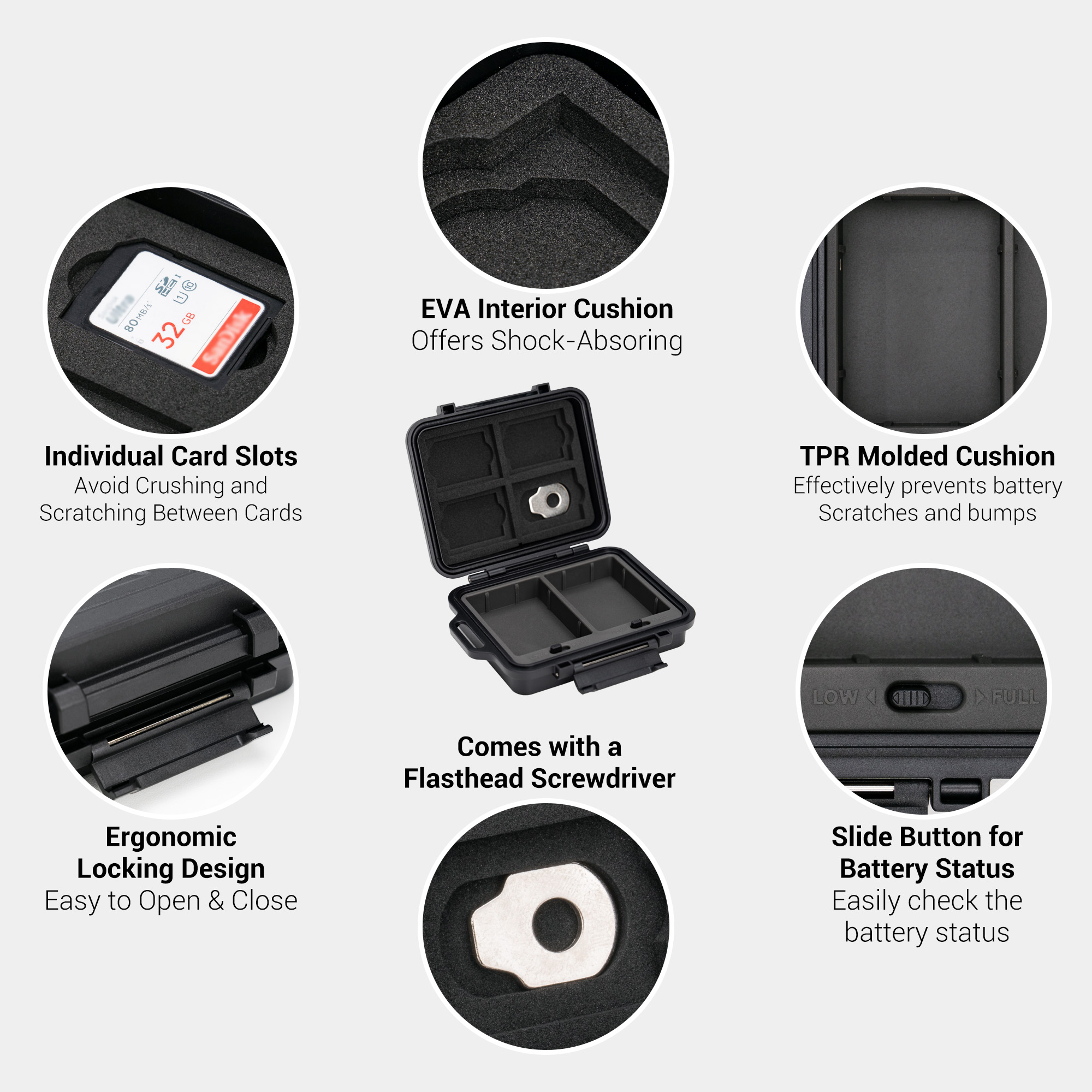 JJC Camera Battery Memory Card - مراجعة Camera Battery Grip وسعره