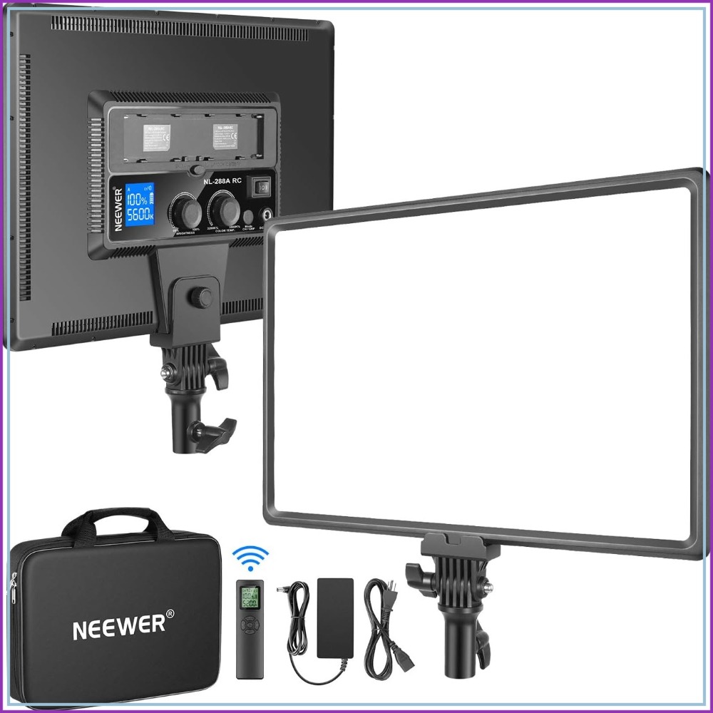 45W 4800Lux Dimmable Bi-Color  - مراجعة Photography Youtube وسعره