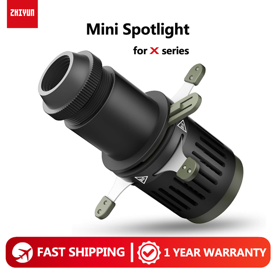 ZHIYUN Mini Spotlight Bowens M - مراجعة Photography Umbrella Lighting Kit وسعره