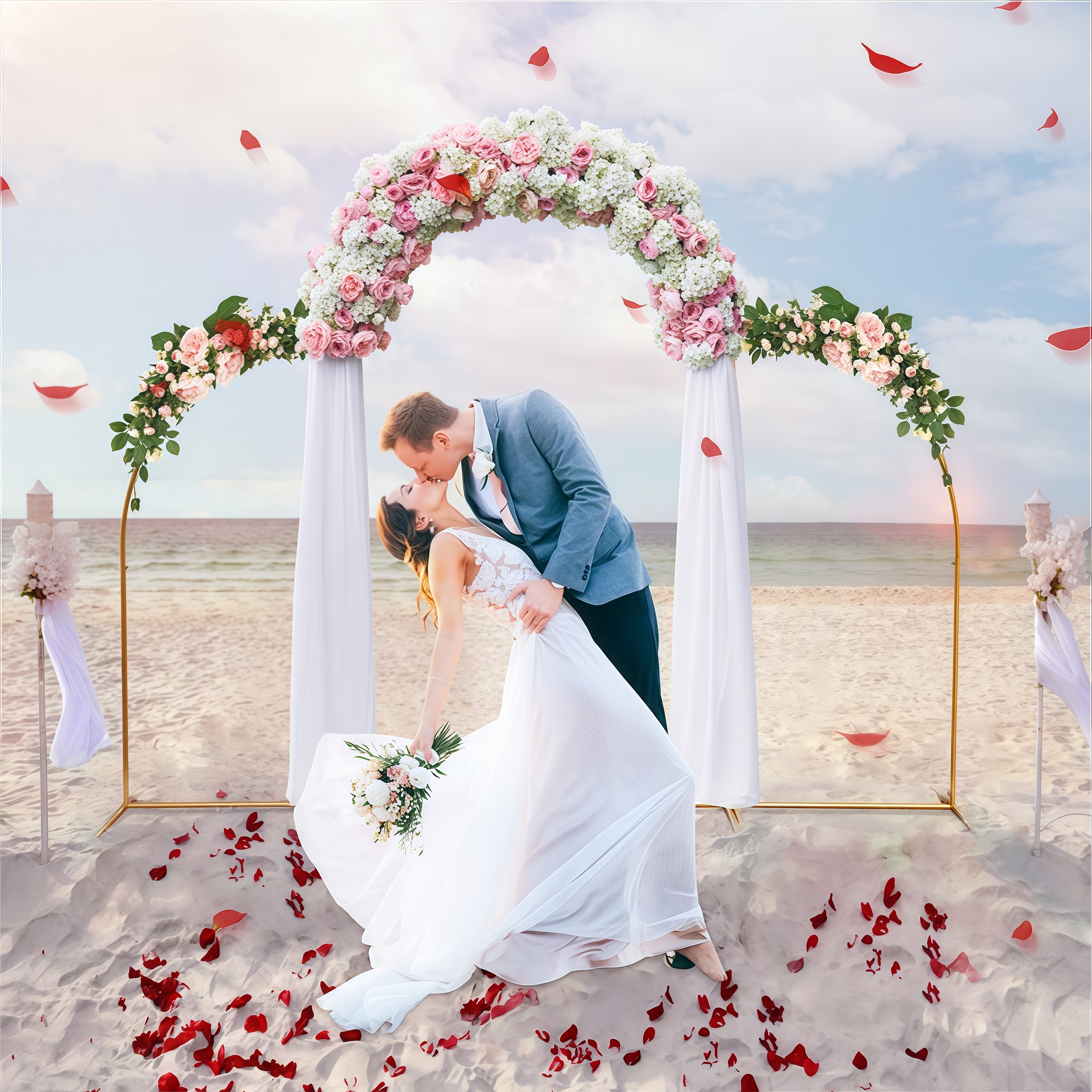 Crown Metal Arch Stand,3pcs Se - مراجعة Backdrop Stand Kit وسعره