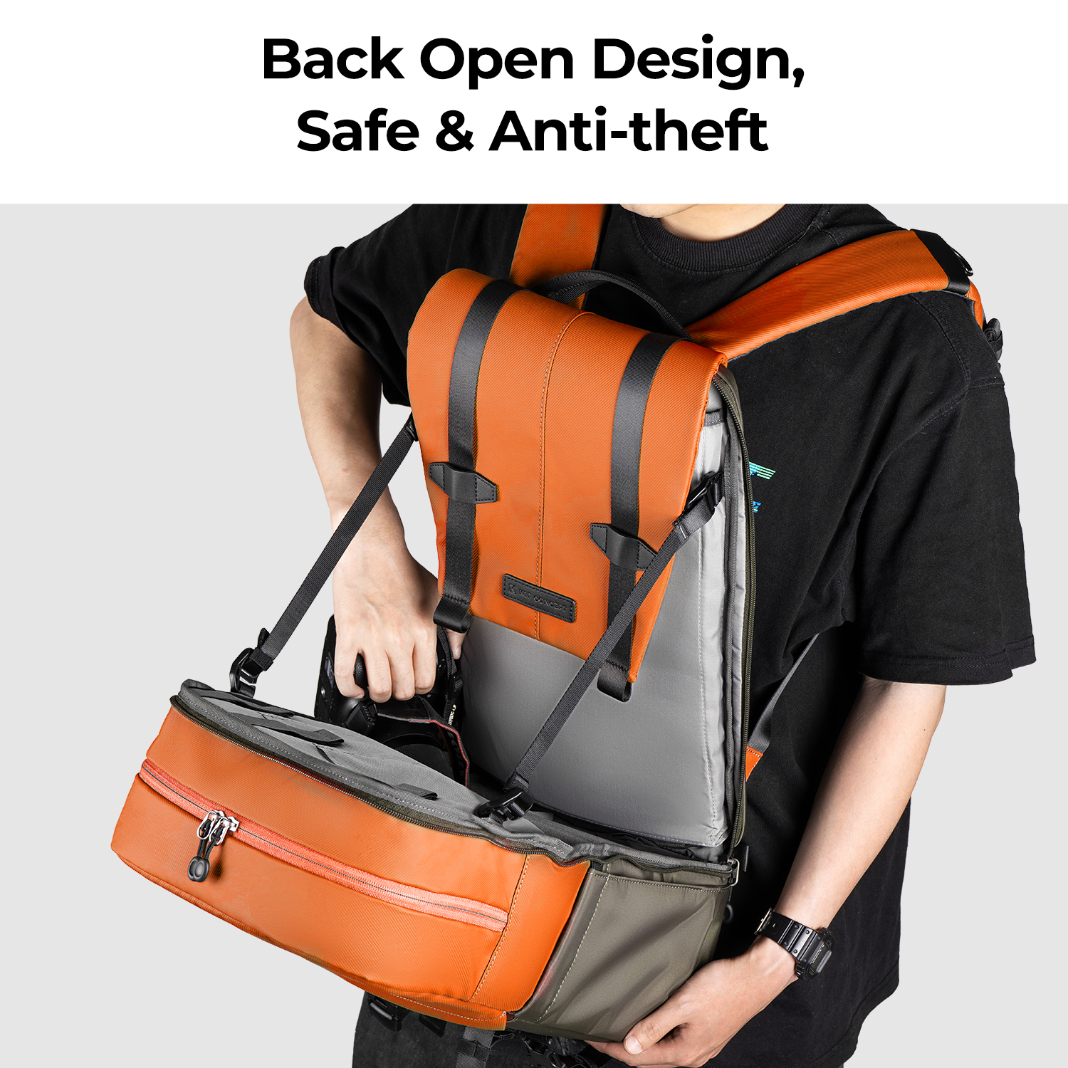 K&F CONCEPT Camera Backpack Tr - مراجعة Photography Product وسعره