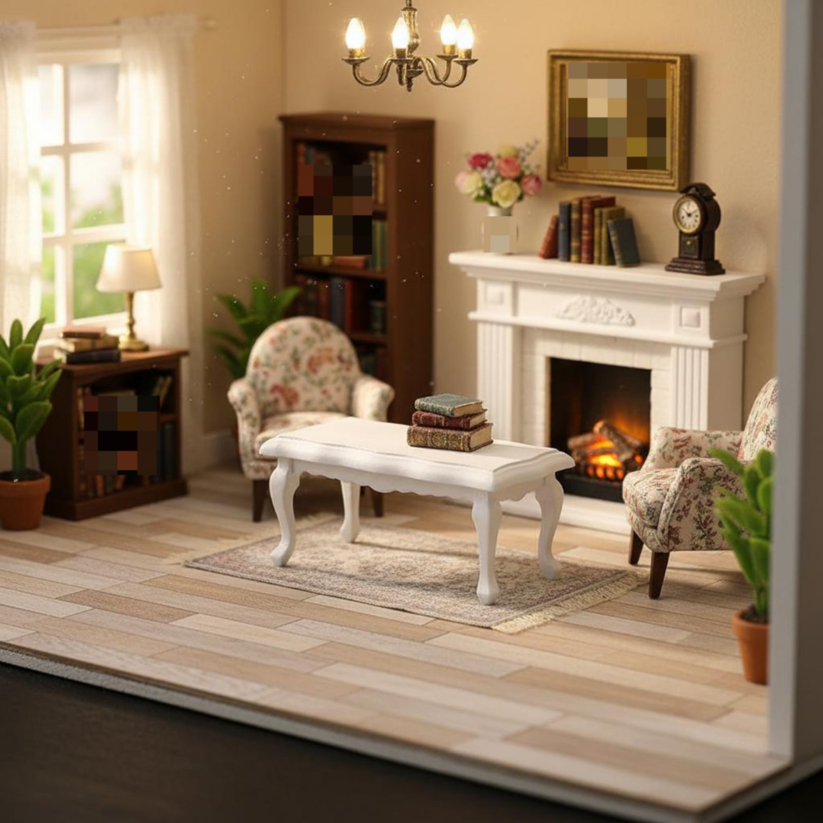 1:12 Scale Coffee Table Photog - مراجعة Photography Coffee وسعره