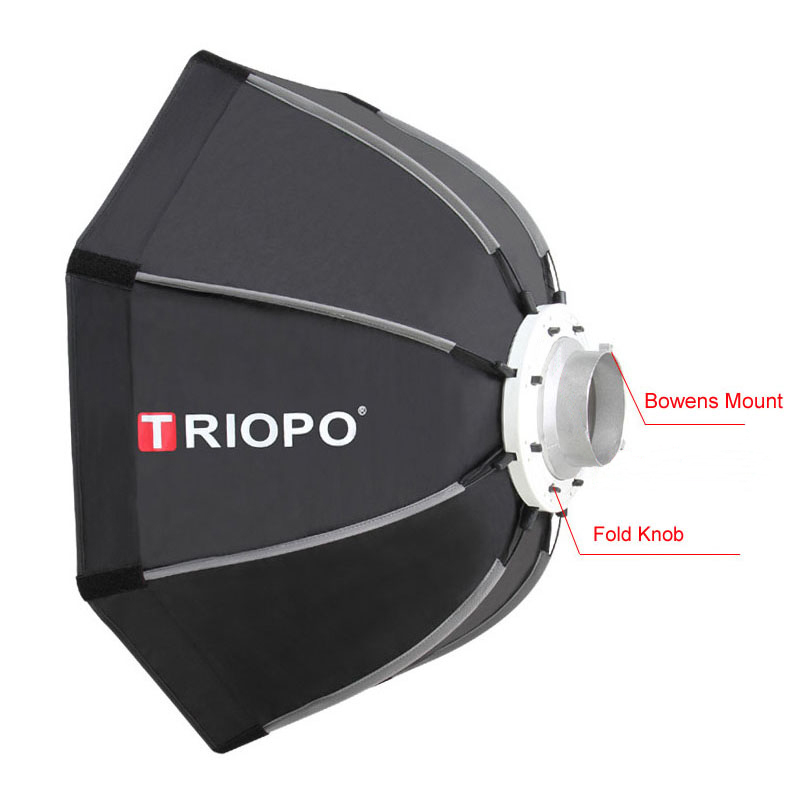 Triopo K2 55cm 65cm 90cm 120cm - مراجعة Photography Umbrella Lighting Kit وسعره