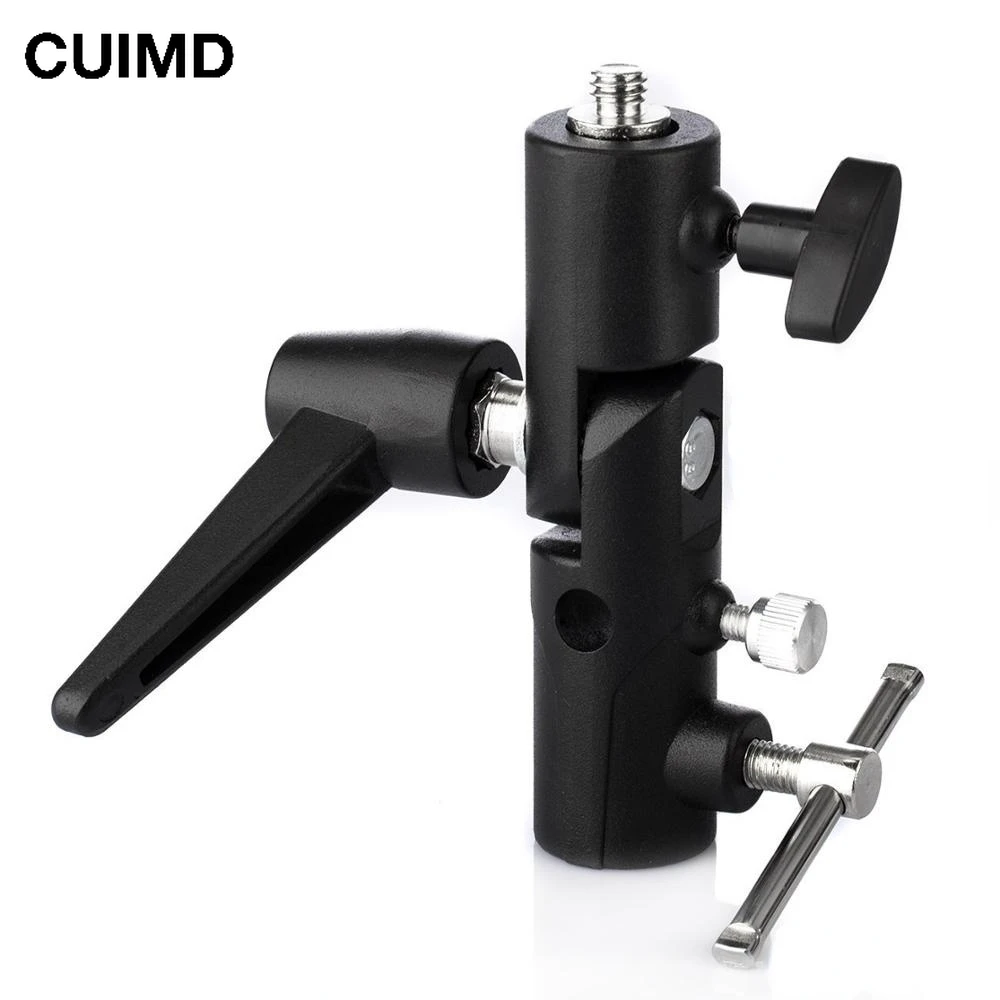 Flash Bracket Hot Shoe Umbrell - مراجعة Photography Umbrella Lighting Kit وسعره