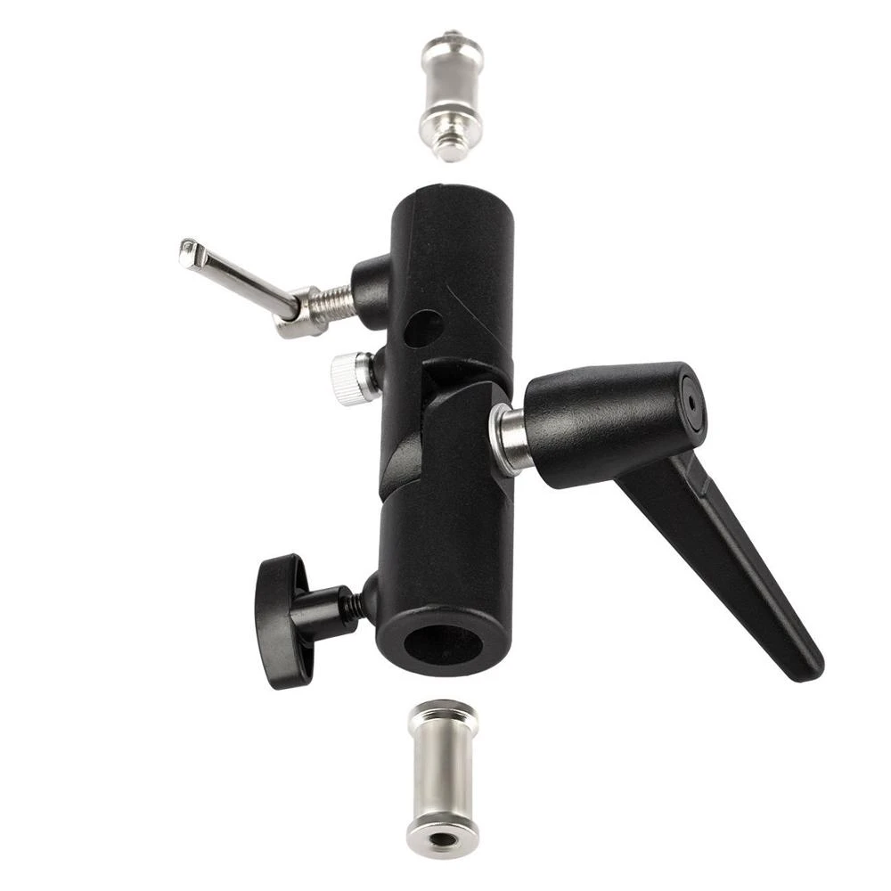 Flash Bracket Hot Shoe Umbrell - مراجعة Photography Umbrella Lighting Kit وسعره