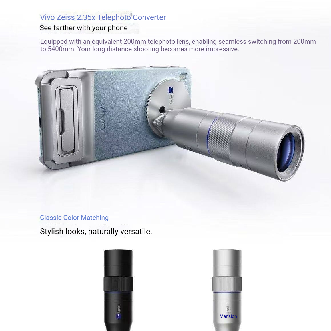 Zeiss 2.35X Telephoto Zoom Len - مراجعة Photography Kit X300 وسعره
