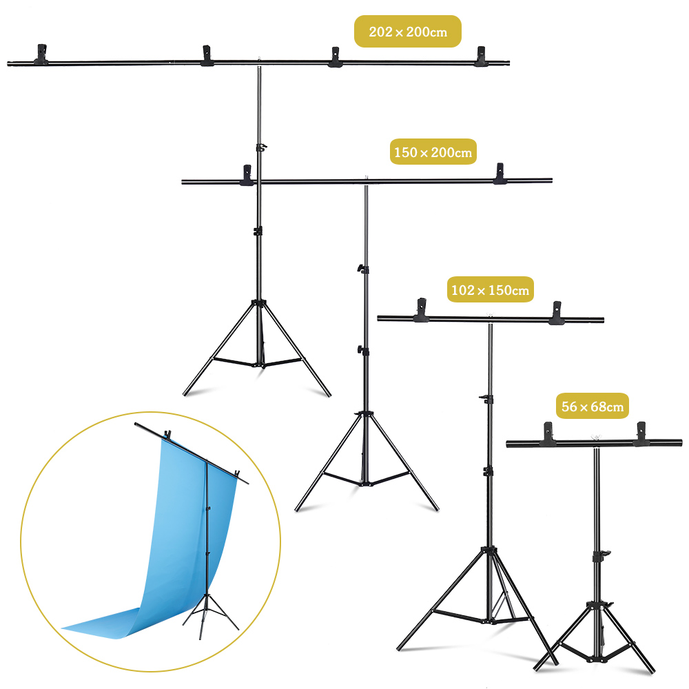 Photography Photo Studio T-Sha - مراجعة Backdrop Stand Kit وسعره