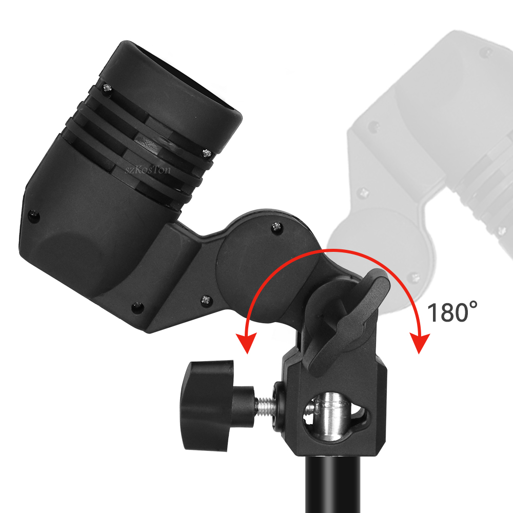 Single Head Bulb Holder E27 So - مراجعة Photography Umbrella Lighting Kit وسعره