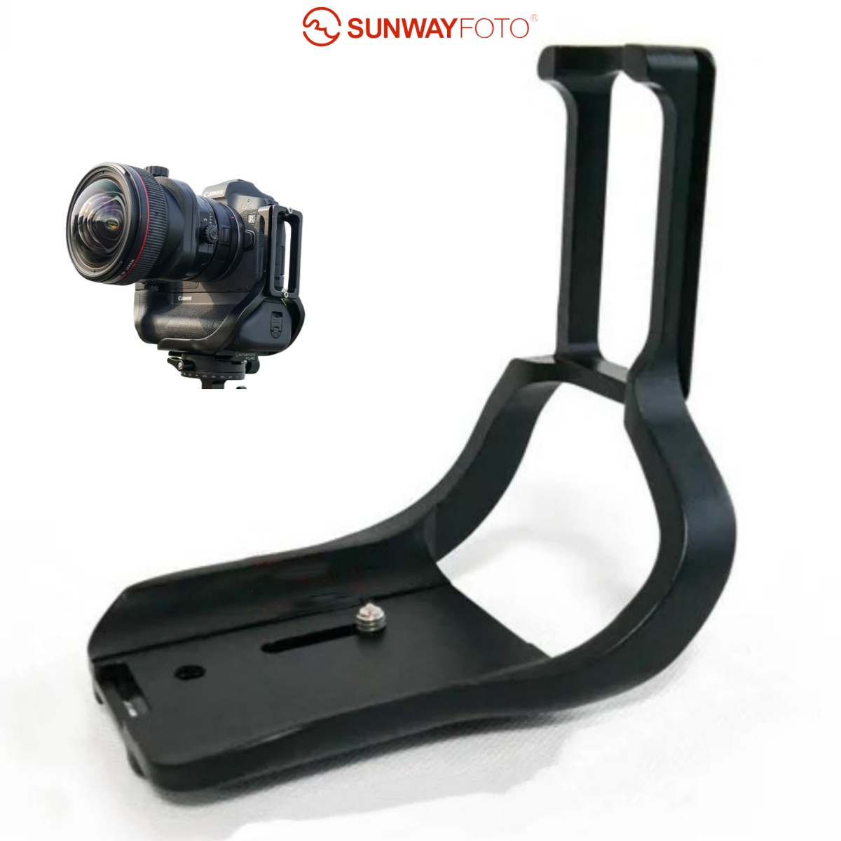 SUNWAYFOTO Dedicated L-bracket - مراجعة Camera Battery Grip وسعره