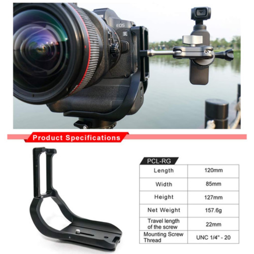 SUNWAYFOTO Dedicated L-bracket - مراجعة Camera Battery Grip وسعره