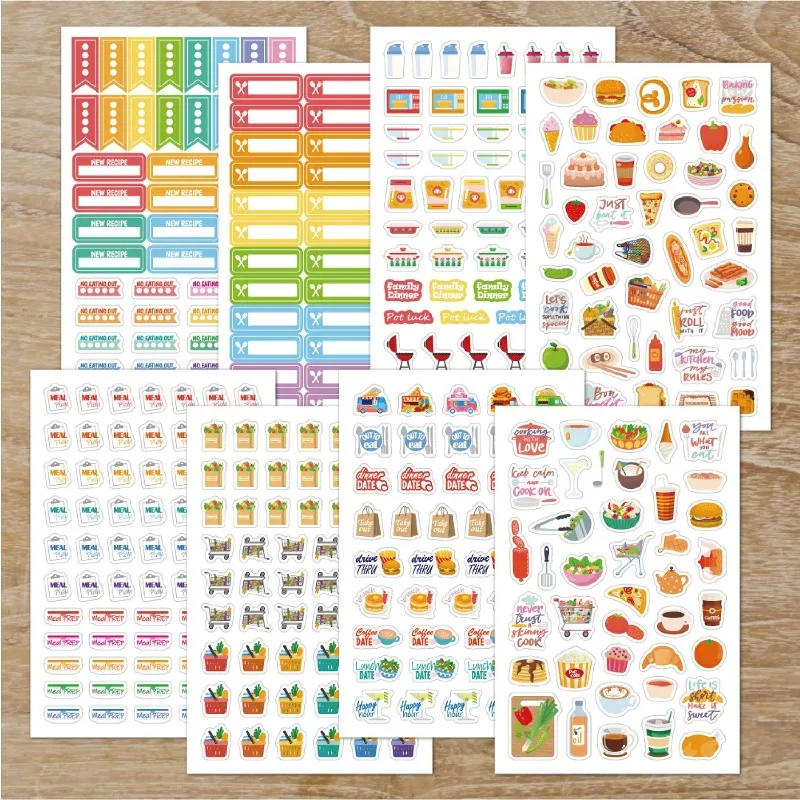 Food Planning Stickers Station - مراجعة Photography Of The Year وسعره