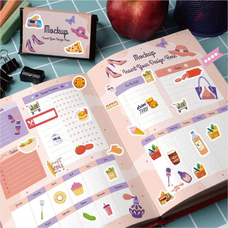 Food Planning Stickers Station - مراجعة Photography Of The Year وسعره
