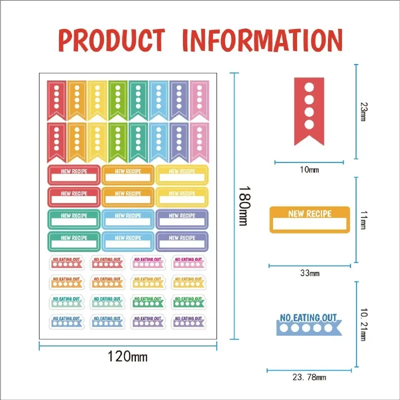 Food Planning Stickers Station - مراجعة Photography Of The Year وسعره