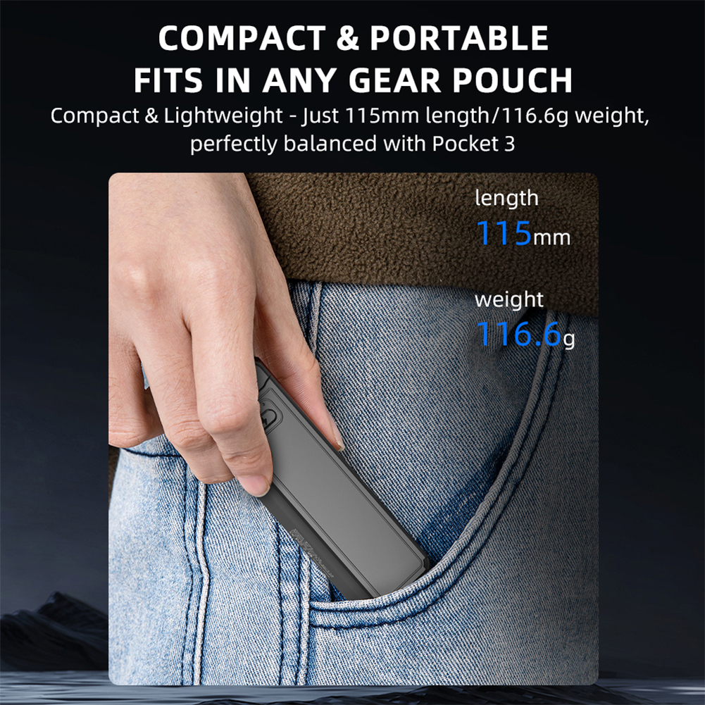 For DJI Osmo Pocket 3 Portable - مراجعة Camera Battery Grip وسعره