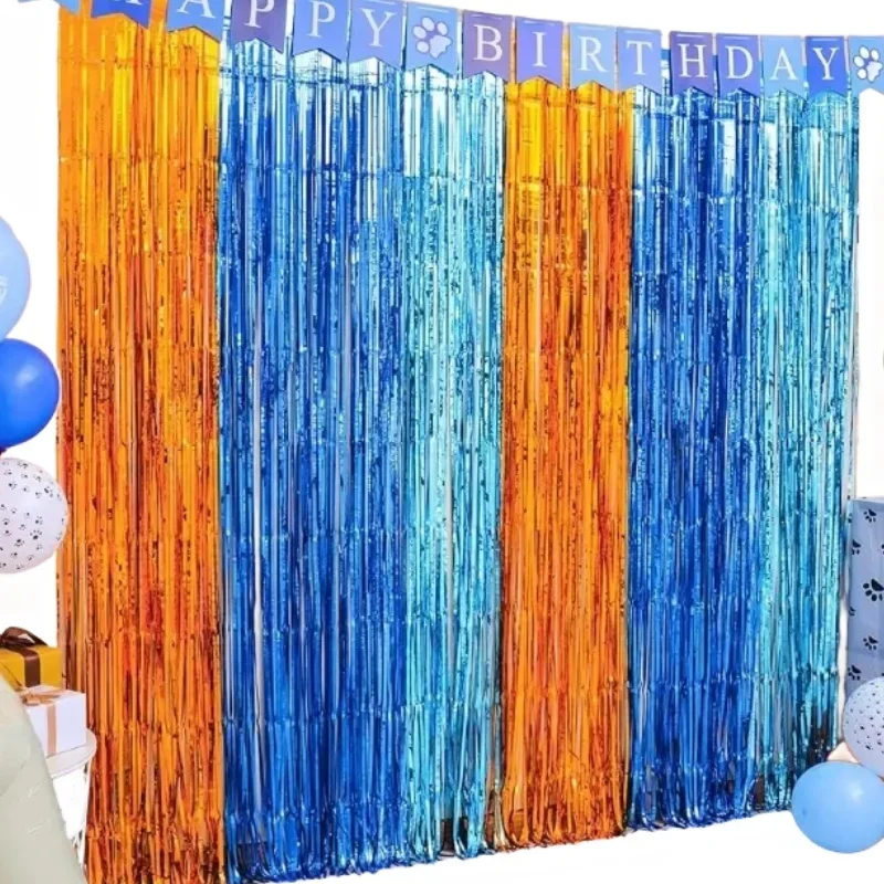 Foil Fringe Curtains Birthday  - مراجعة Photography Website وسعره